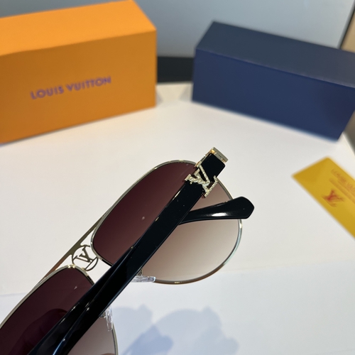 ルイヴィトンサングラス角部分ディテール